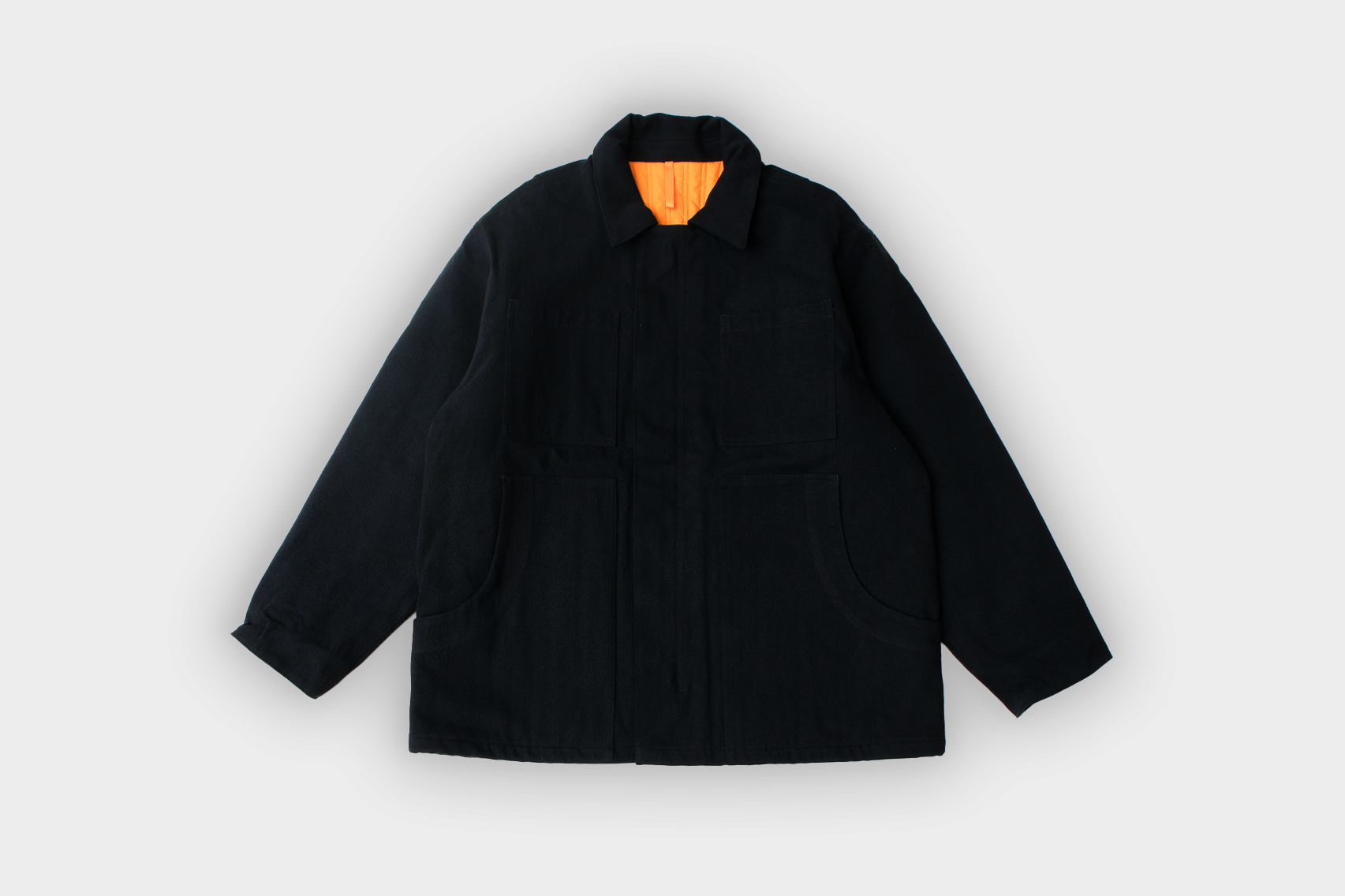 MAN-TLE　R19J1 Jebok Coat All Black Denim