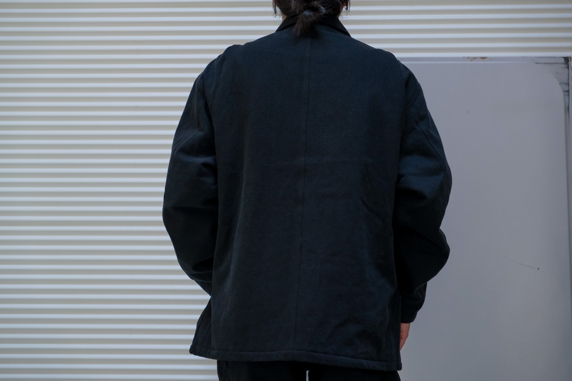 MAN-TLE　R19J1 Jebok Coat All Black Denim