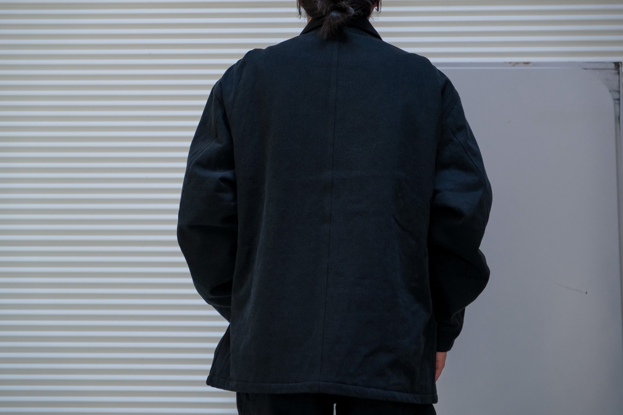 MAN-TLE　R19J1 Jebok Coat All Black Denim