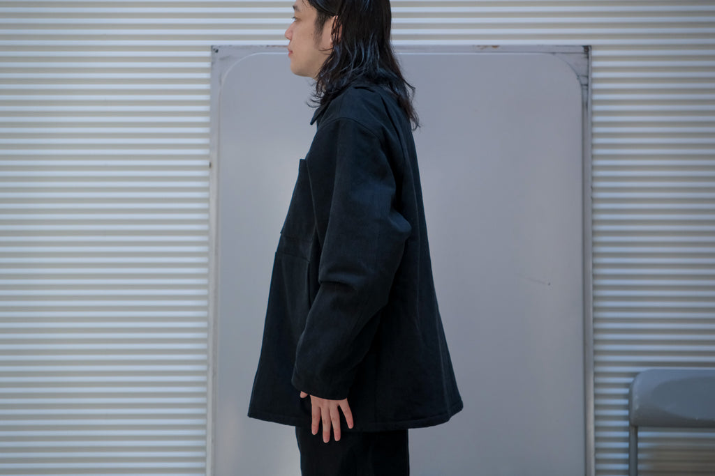 MAN-TLE　R19J1 Jebok Coat All Black Denim