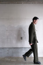 画像をギャラリービューアに読み込む, ARTS&amp;SCIENCE　Fake samue jacket　Wool milled serge medium - Old forest green
