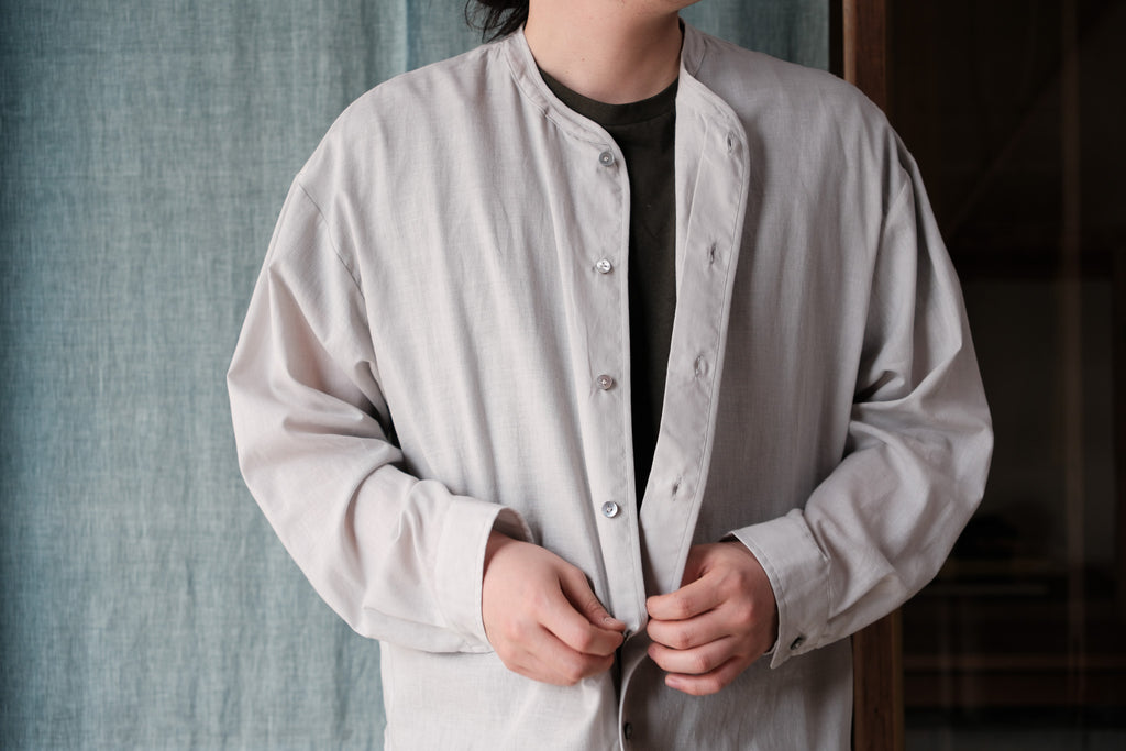 amachi　Medium of flow Framed Shirt