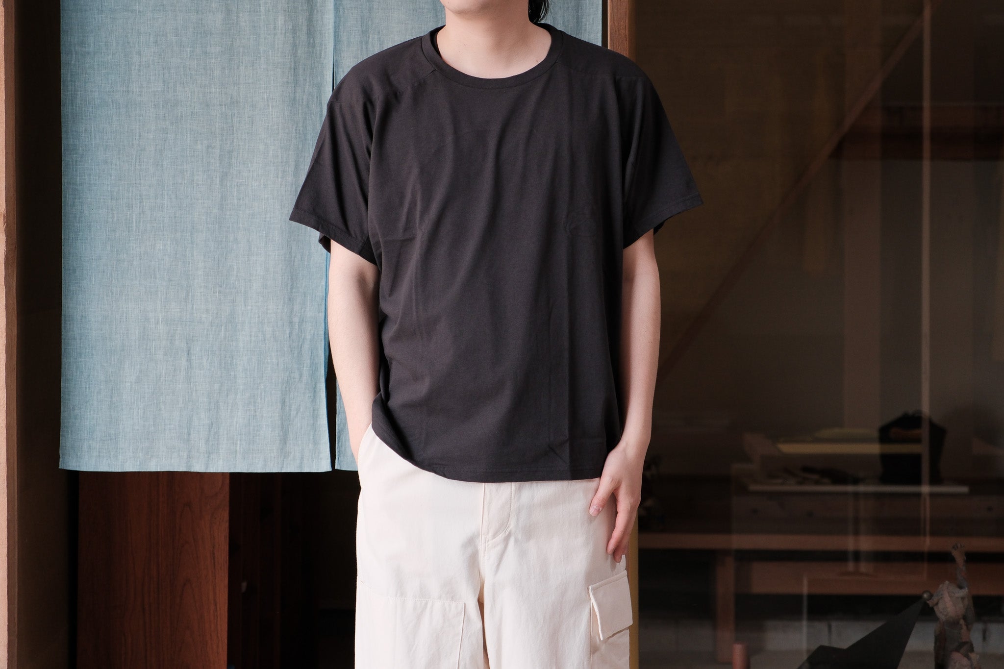 amachi　Medium of flow Fabric Forming Tee