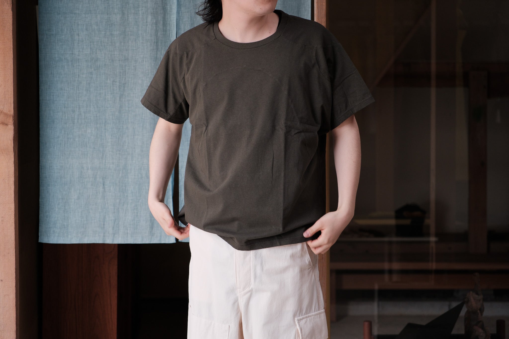 amachi　Medium of flow Fabric Forming Tee