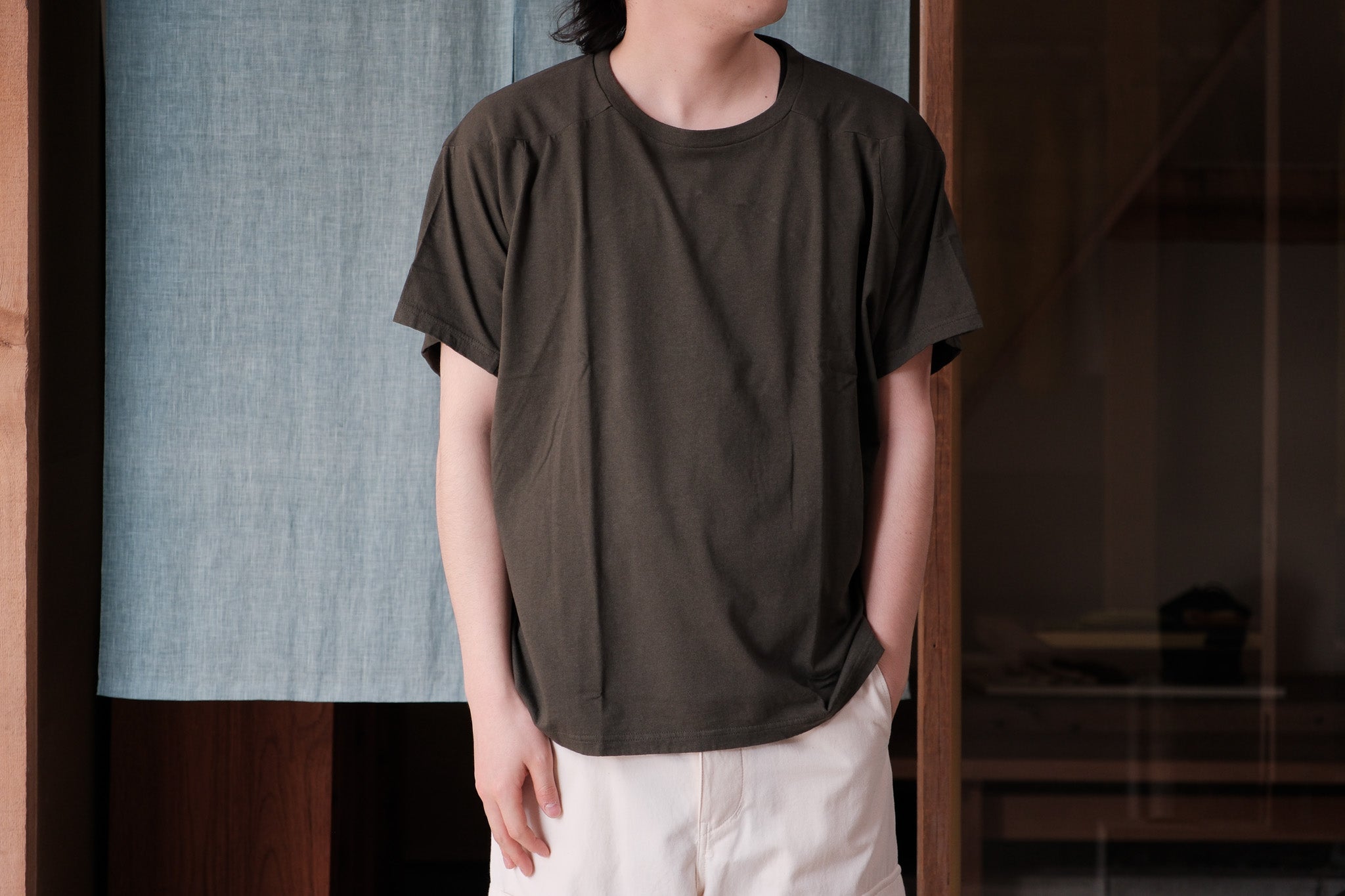 amachi　Medium of flow Fabric Forming Tee