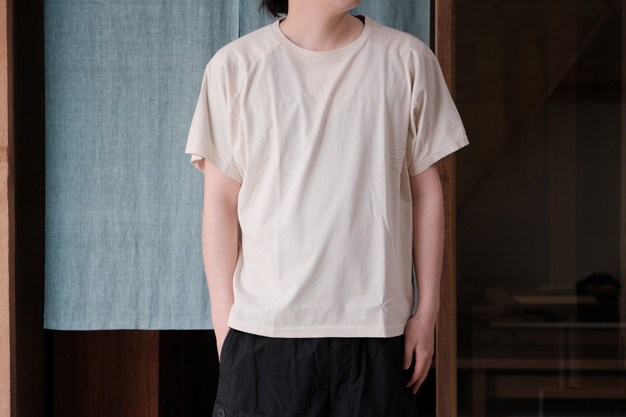 amachi　Medium of flow Fabric Forming Tee