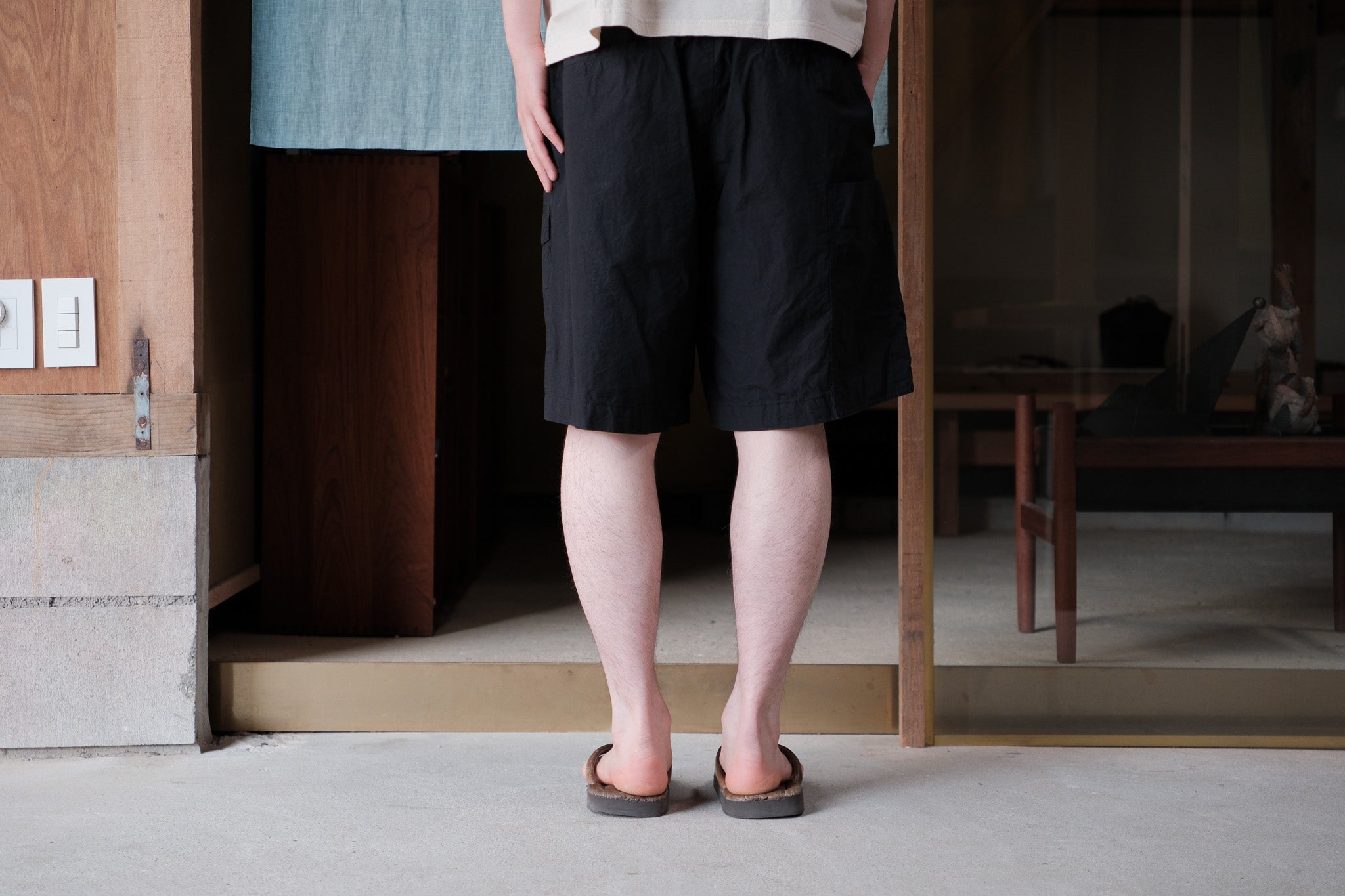 amachi　Medium of flow Field Work Shorts