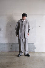 画像をギャラリービューアに読み込む, ARTS &amp; SCIENCE Samue work pants - Mini hound&#39;s tooth check linen
