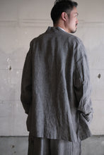 画像をギャラリービューアに読み込む, ARTS &amp; SCIENCE Fake samue jacket - Mini hound&#39;s tooth check linen
