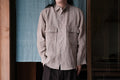 evan kinori　Big Shirt Cold Dyed Hemp