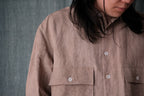 evan kinori　Big Shirt Cold Dyed Hemp