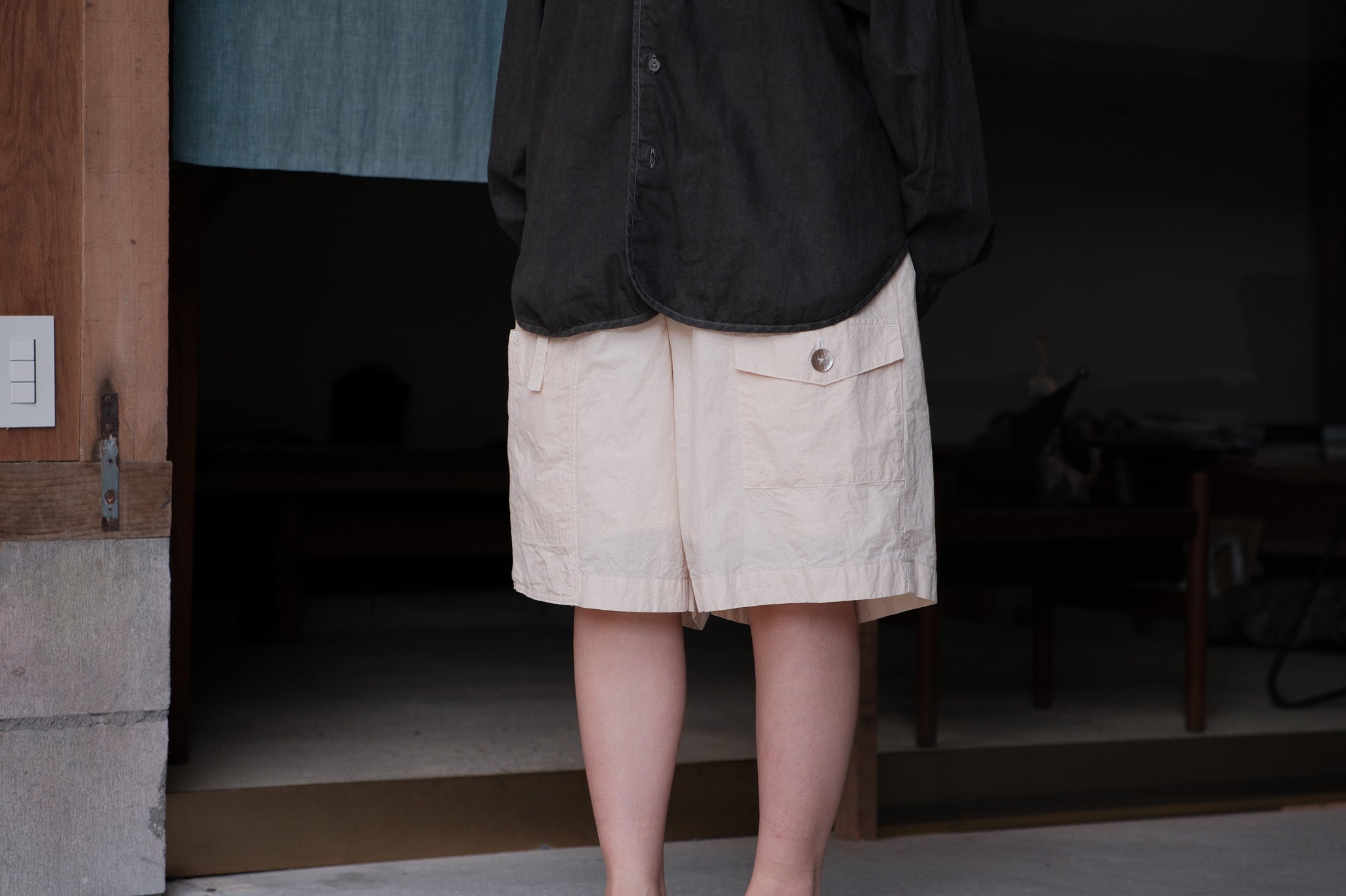 amachi　Medium of flow Field Work Shorts