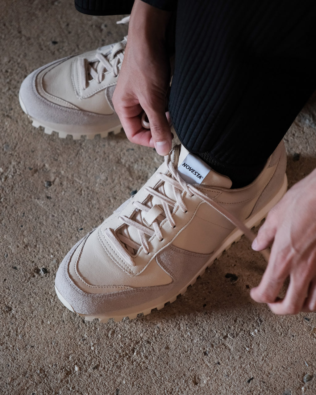 NOVESTA　MARATHON LEATHER TRAIL IVORY