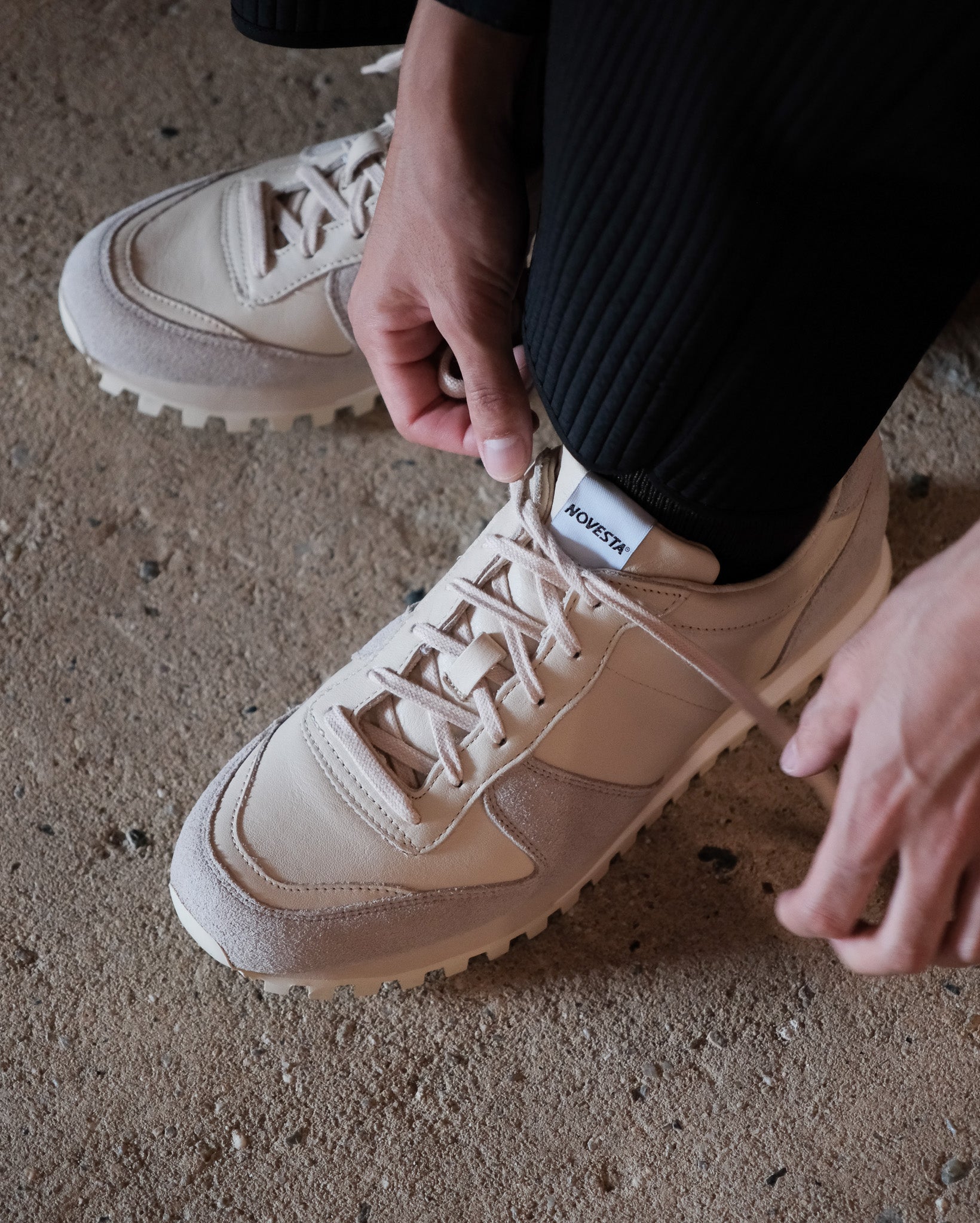 NOVESTA　MARATHON LEATHER TRAIL IVORY