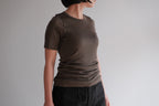MALU　26SS HANNAH  Crew Neck Short Sleeve