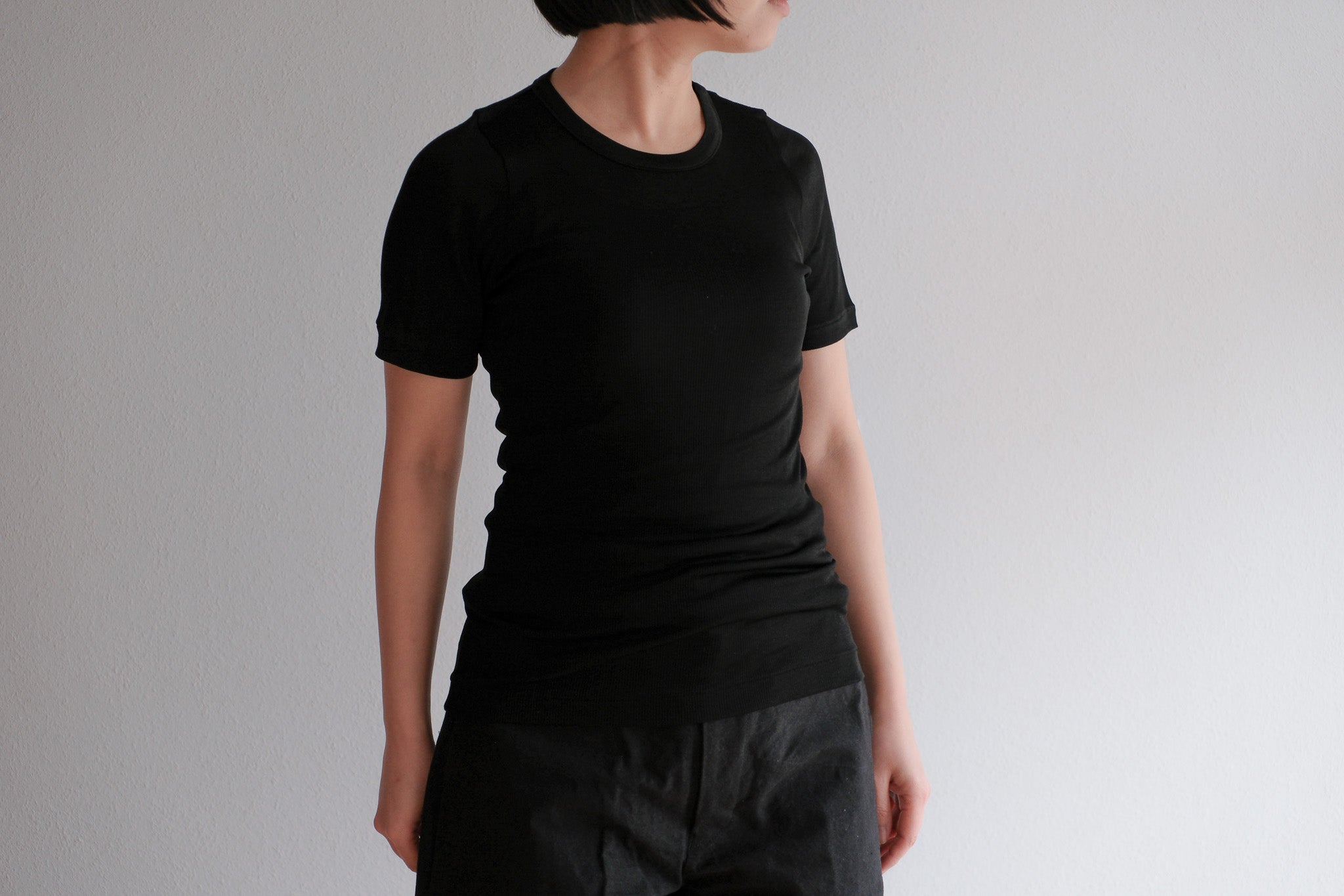 MALU　26SS HANNAH  Crew Neck Short Sleeve