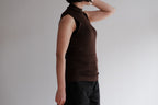 MALU　26SS COCO Sleeveless Mock Neck