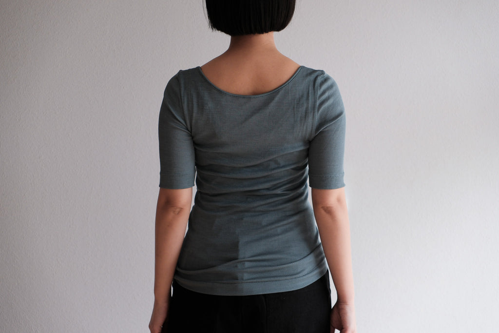 MALU JODY -2way neckline half sleeve-