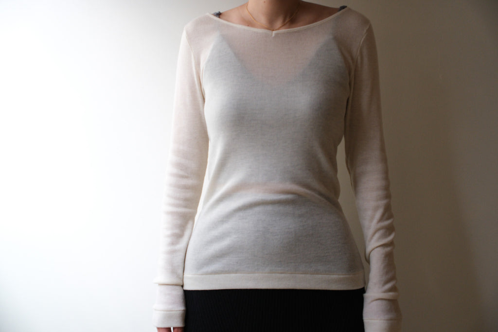 MALU BILLIE -Double V-neck long sleeve-