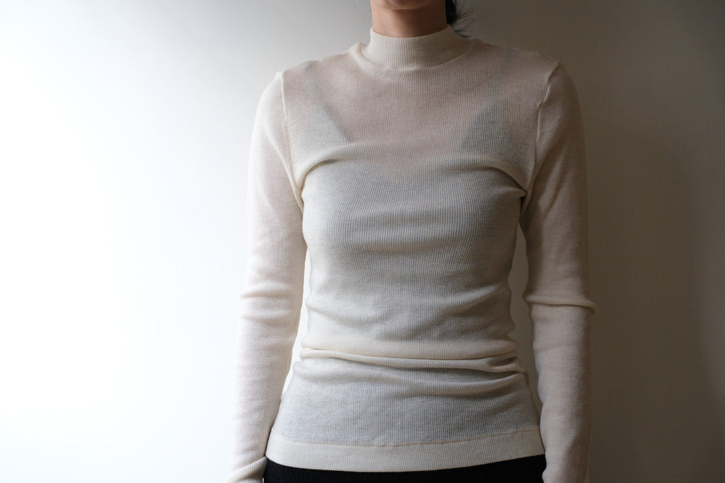 MALU GIA -Mock neck long sleeve-