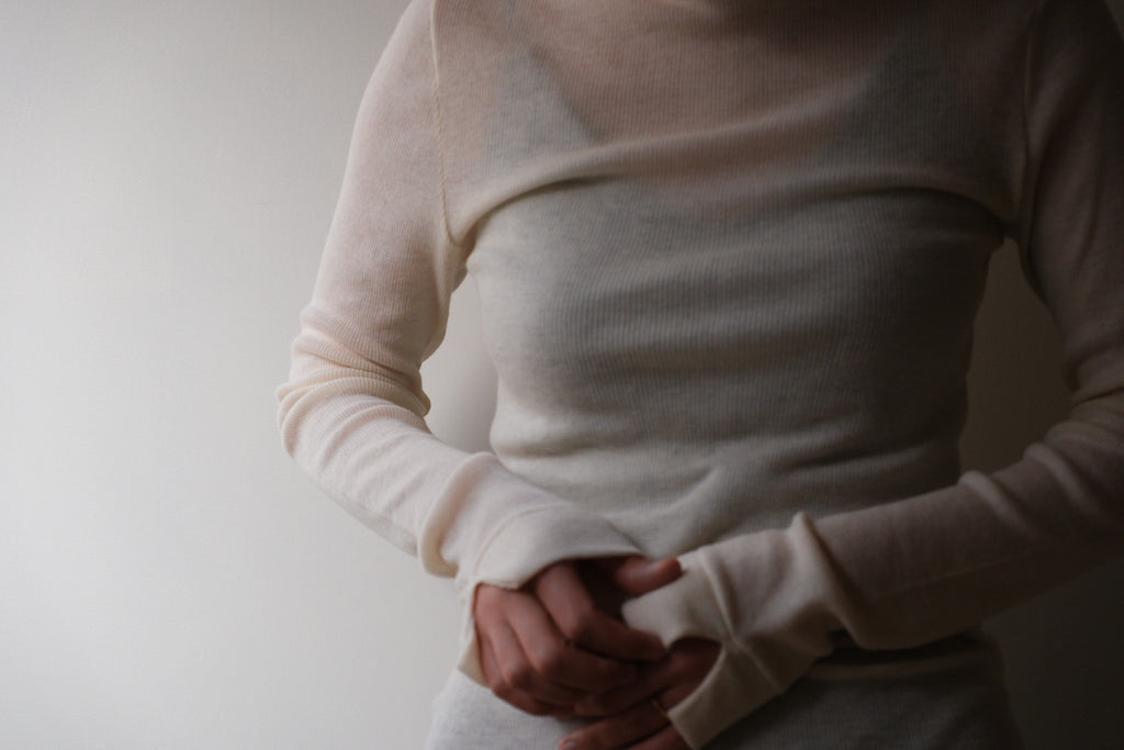 MALU GIA -Mock neck long sleeve-