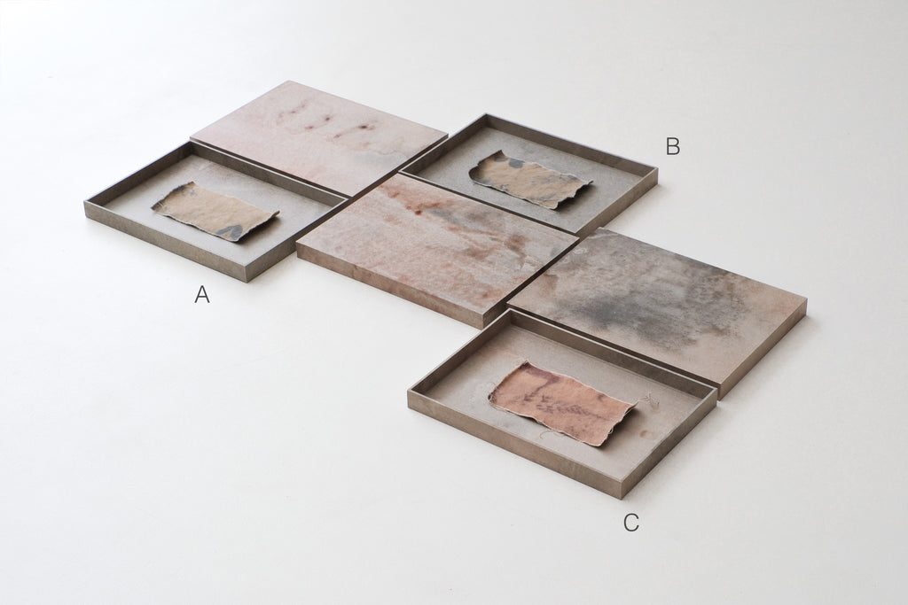 amachi. × かみ添　「Records of phenomena = 現象の記録」art piece