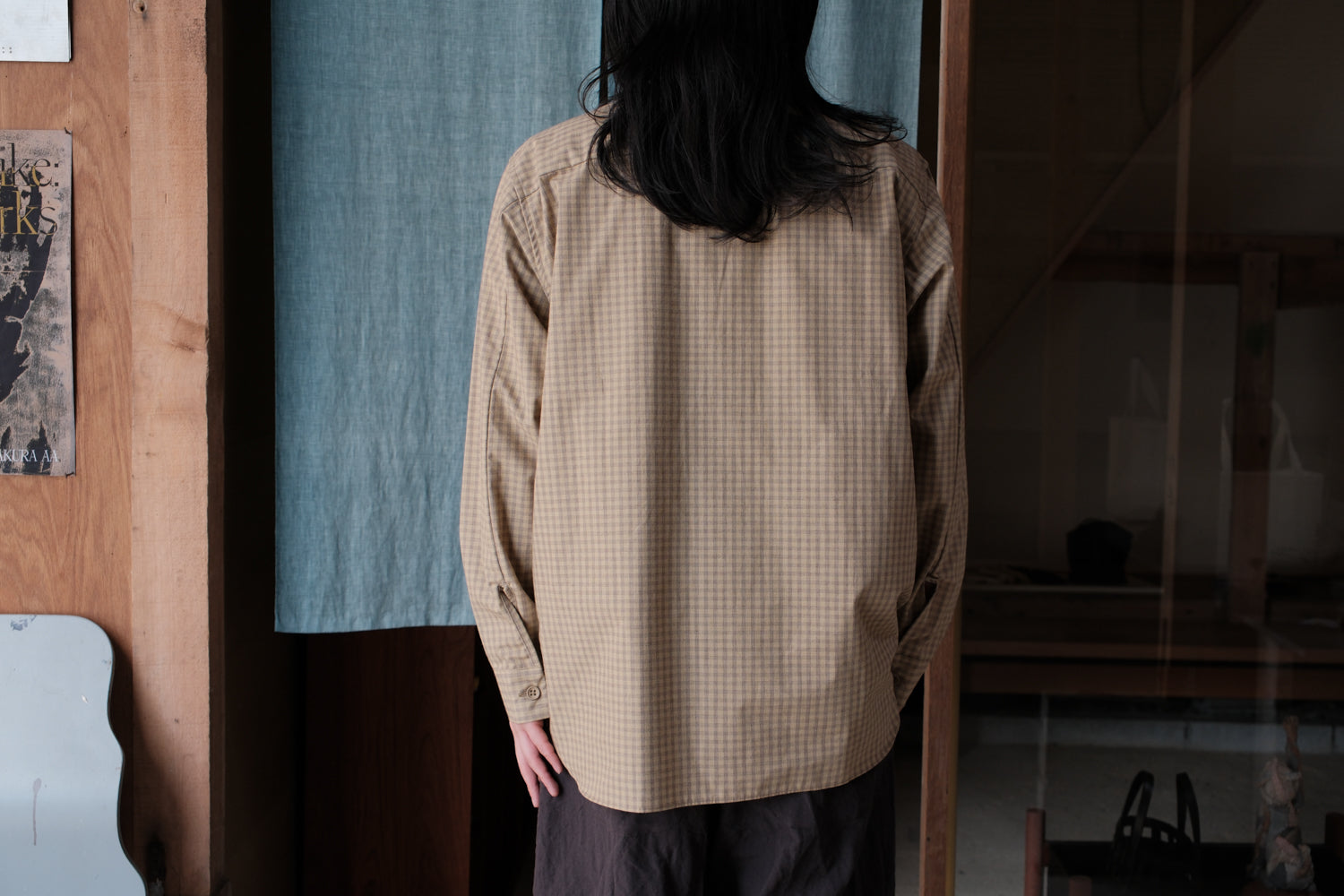 MAN-TLE　R20S2 Pullover Shirt Fencing Broadcloth