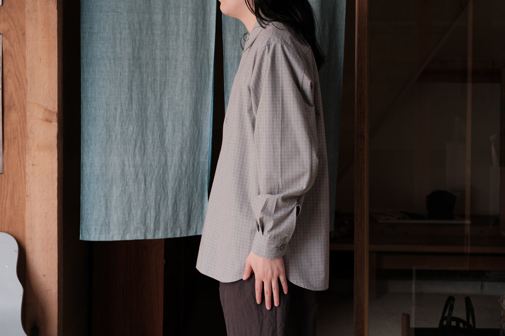 MAN-TLE　R20S2 Pullover Shirt Aerial Broadcloth