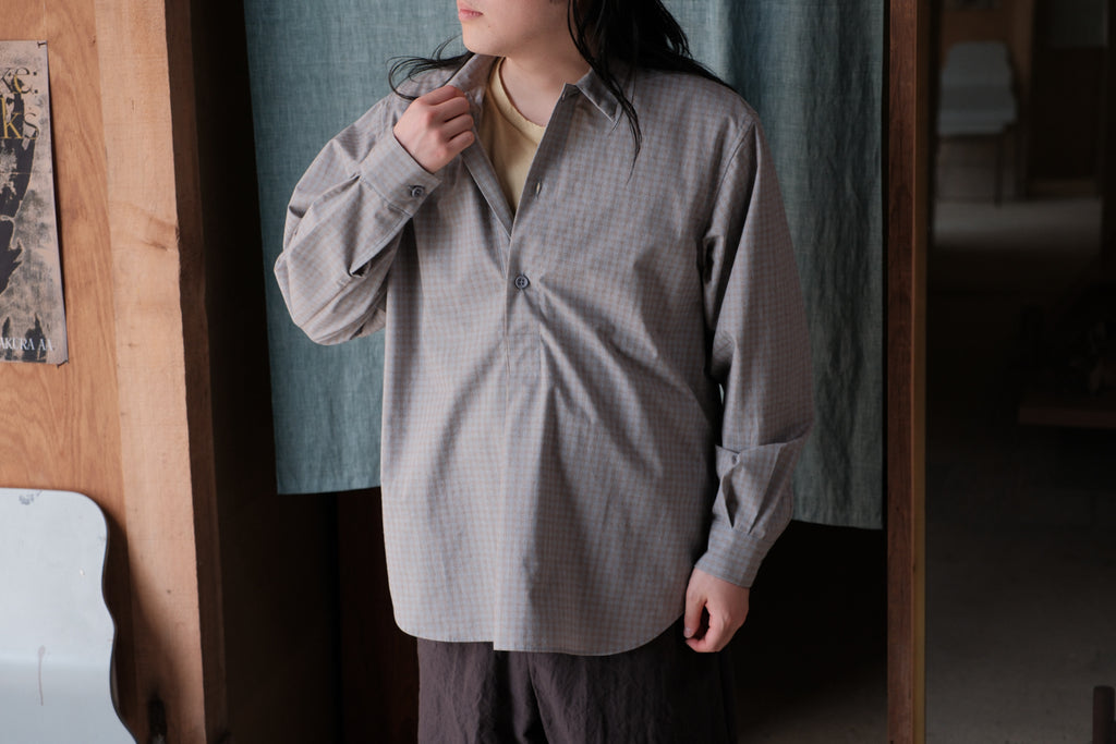 MAN-TLE　R20S2 Pullover Shirt Aerial Broadcloth