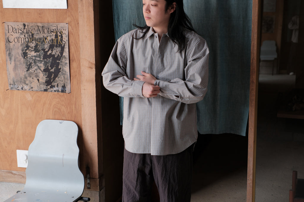 MAN-TLE　R20S2 Pullover Shirt Aerial Broadcloth