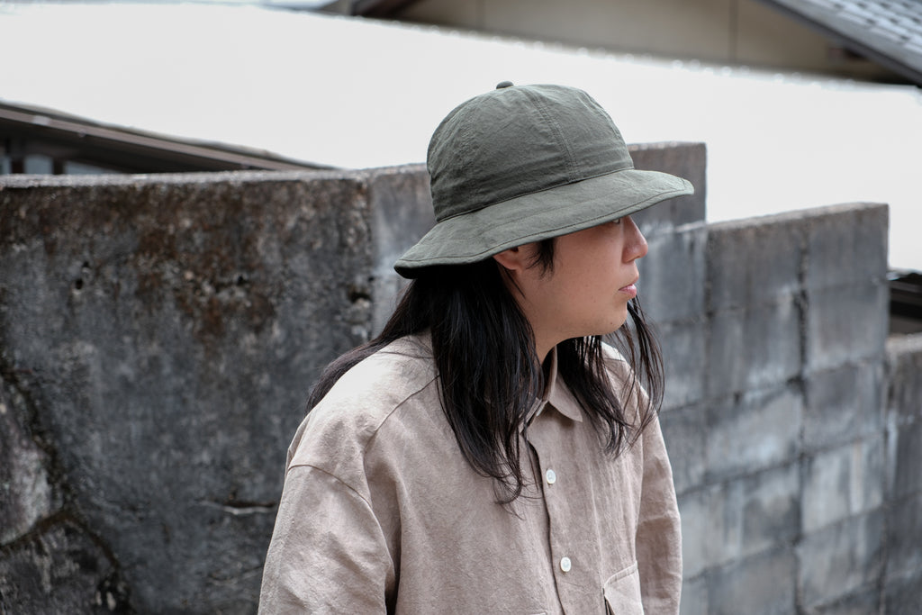 MAN-TLE　R20C2 "Wide Hat" Woodland Linen