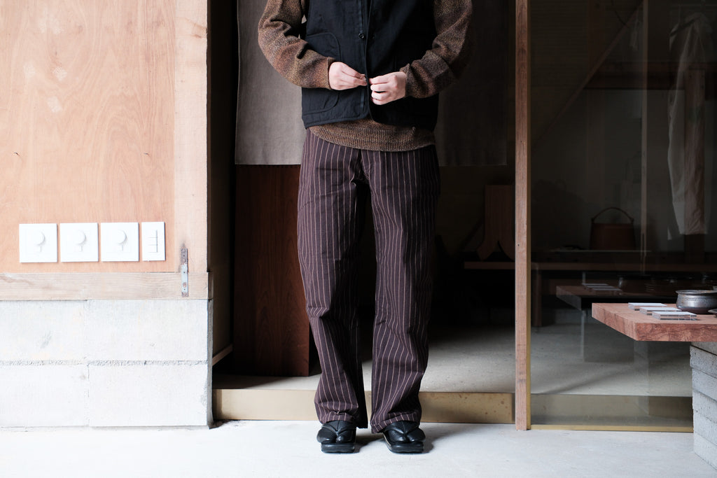 MAN-TLE  R19P4 "Wide Pants" Strata Wax