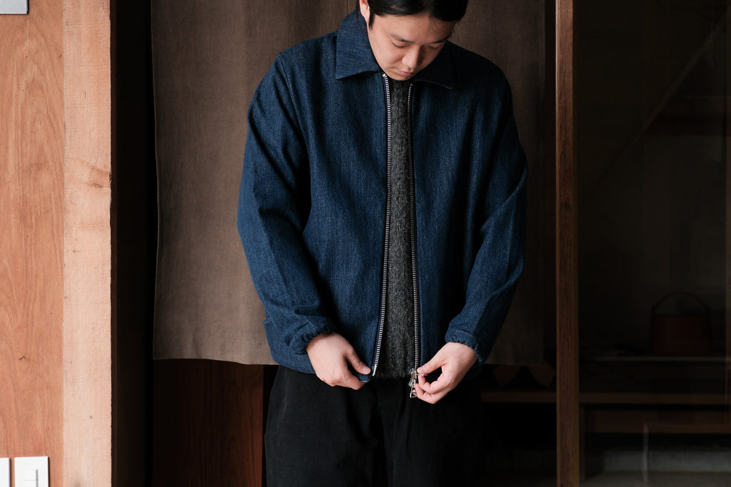 MAN-TLE  R19S3 "Scoop Shirt" Organic selvedge denim