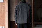 MAN-TLE  R19S3 "Boat Shirt" Granite Wool