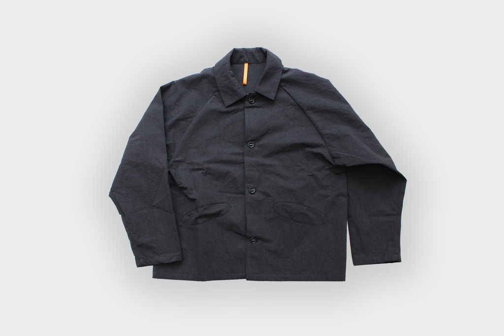 MAN-TLE  R19S3 "Boat Shirt" Granite Wool