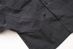 MAN-TLE  R19S3 "Boat Shirt" Granite Wool