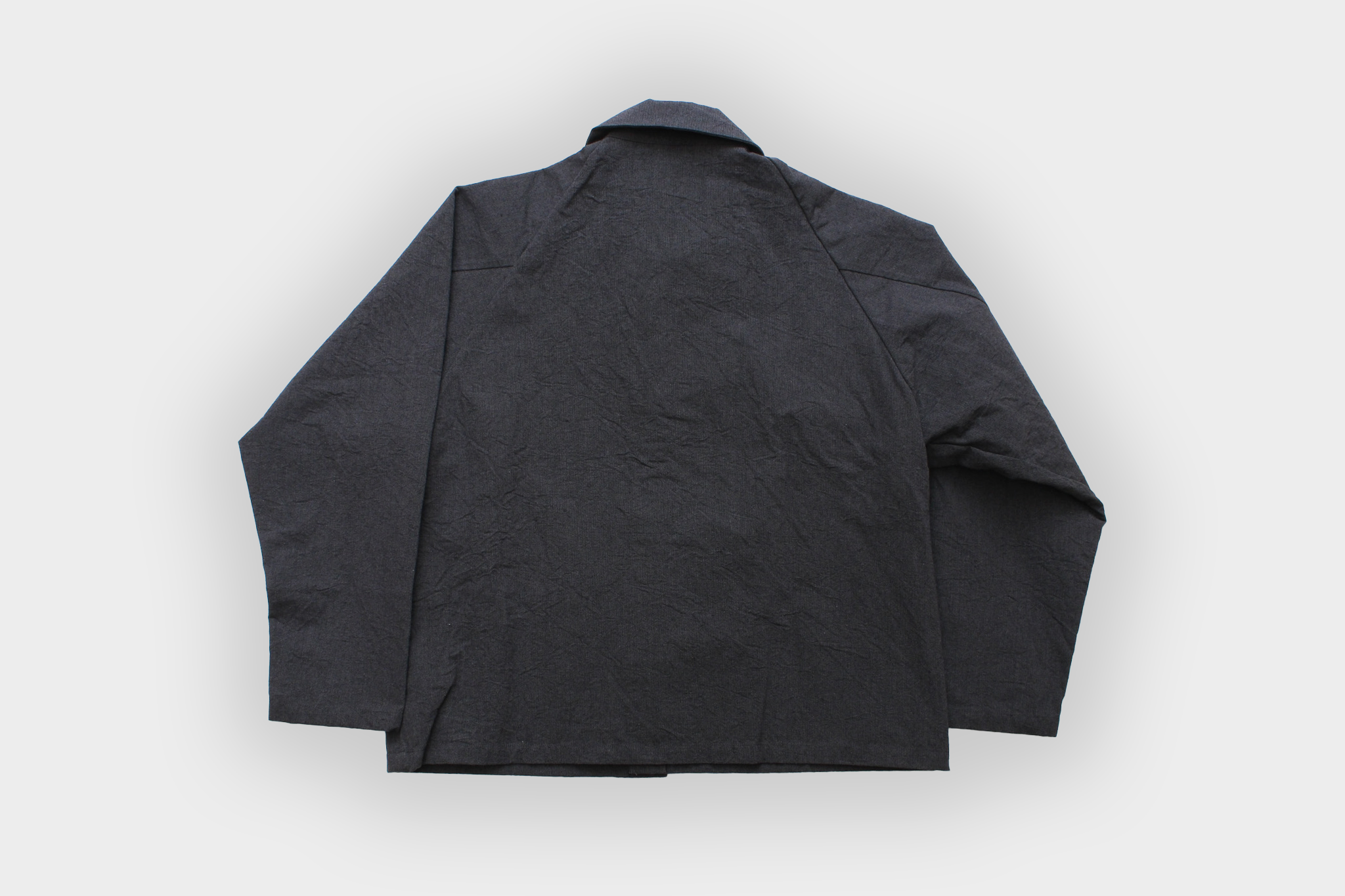 MAN-TLE  R19S3 "Boat Shirt" Granite Wool