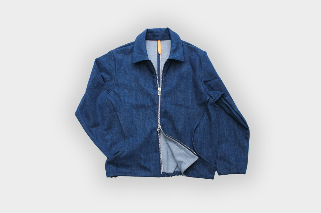 MAN-TLE  R19S3 "Scoop Shirt" Organic selvedge denim