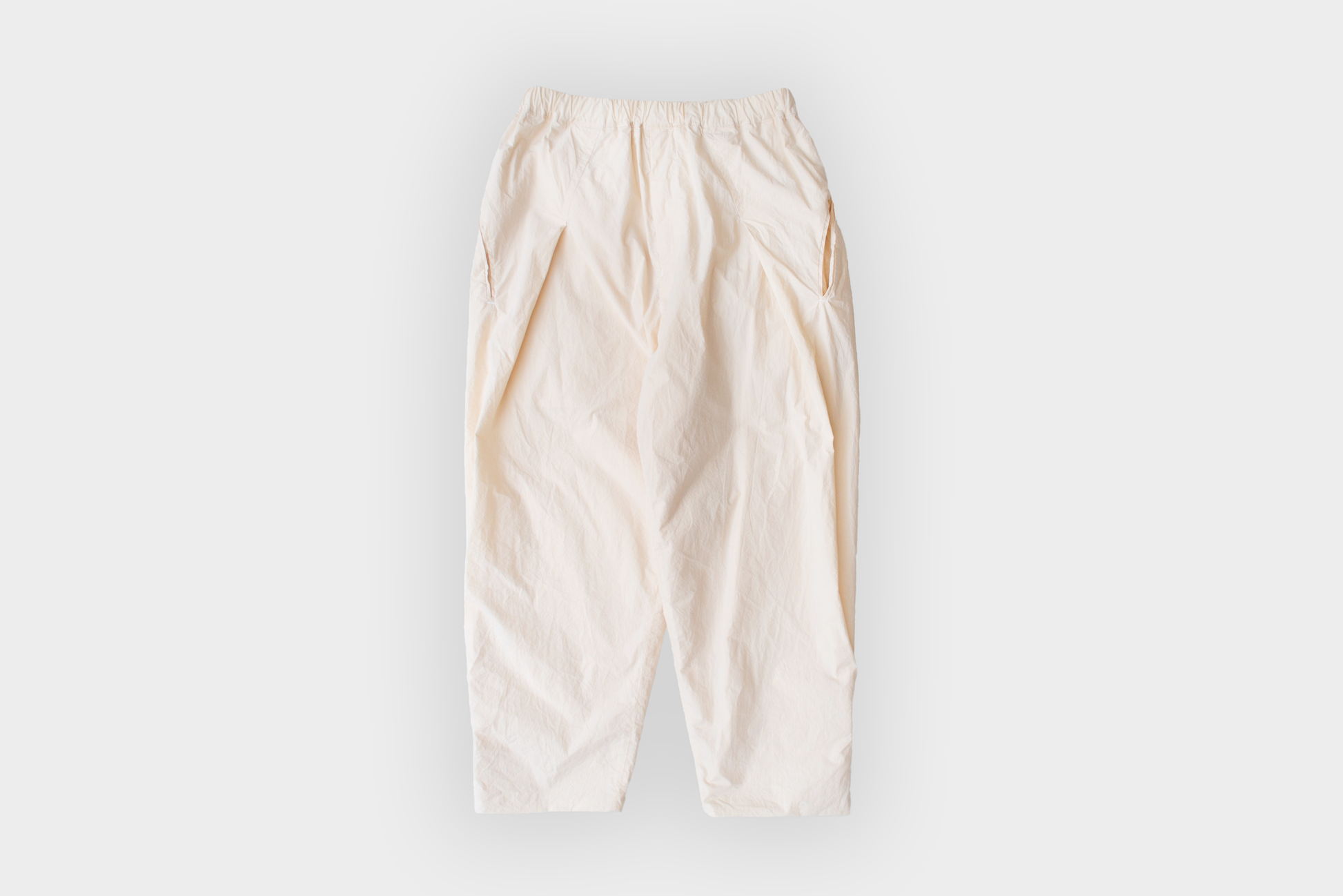 amachi.　Fabric Forming Twist Pants