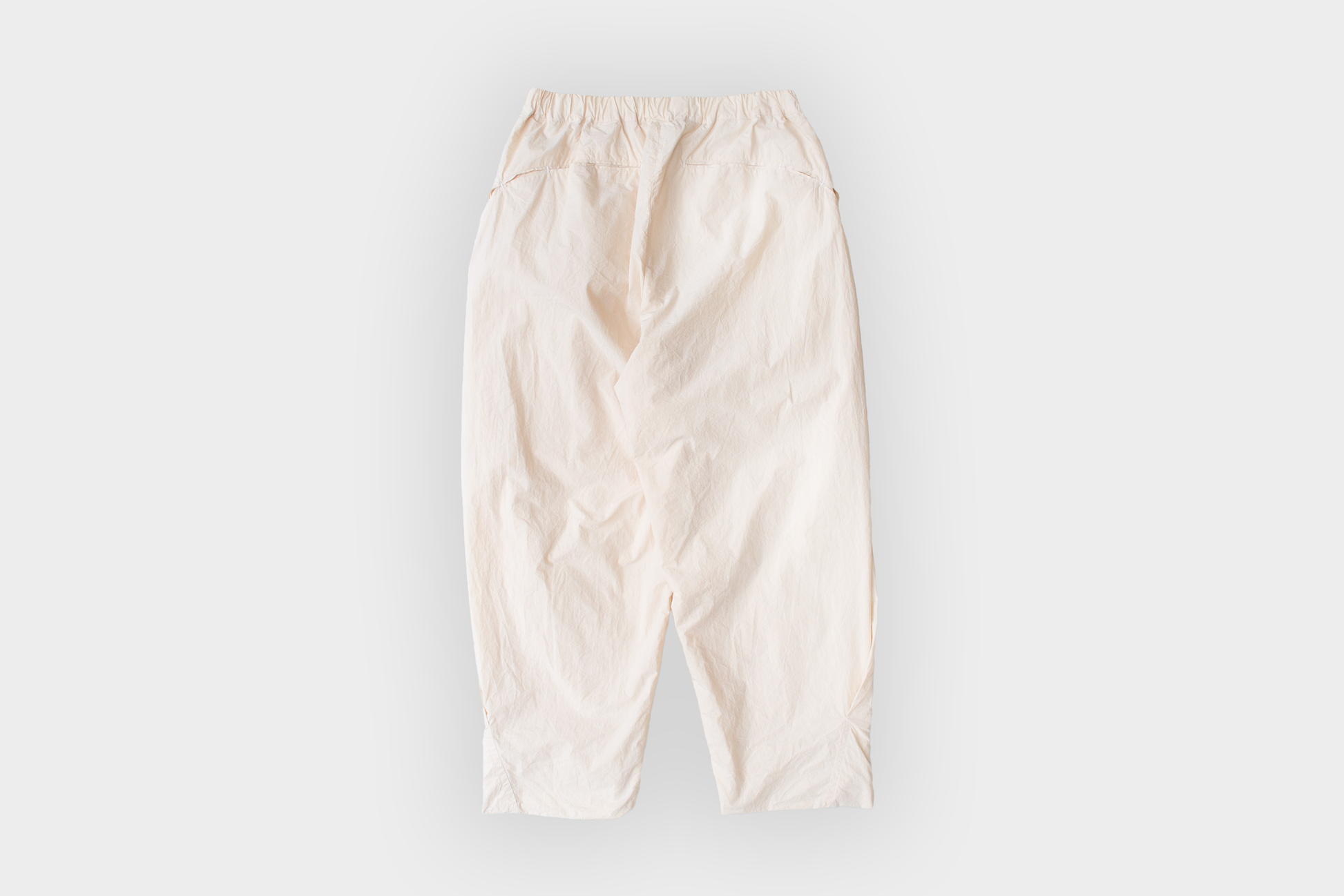 amachi.　Fabric Forming Twist Pants