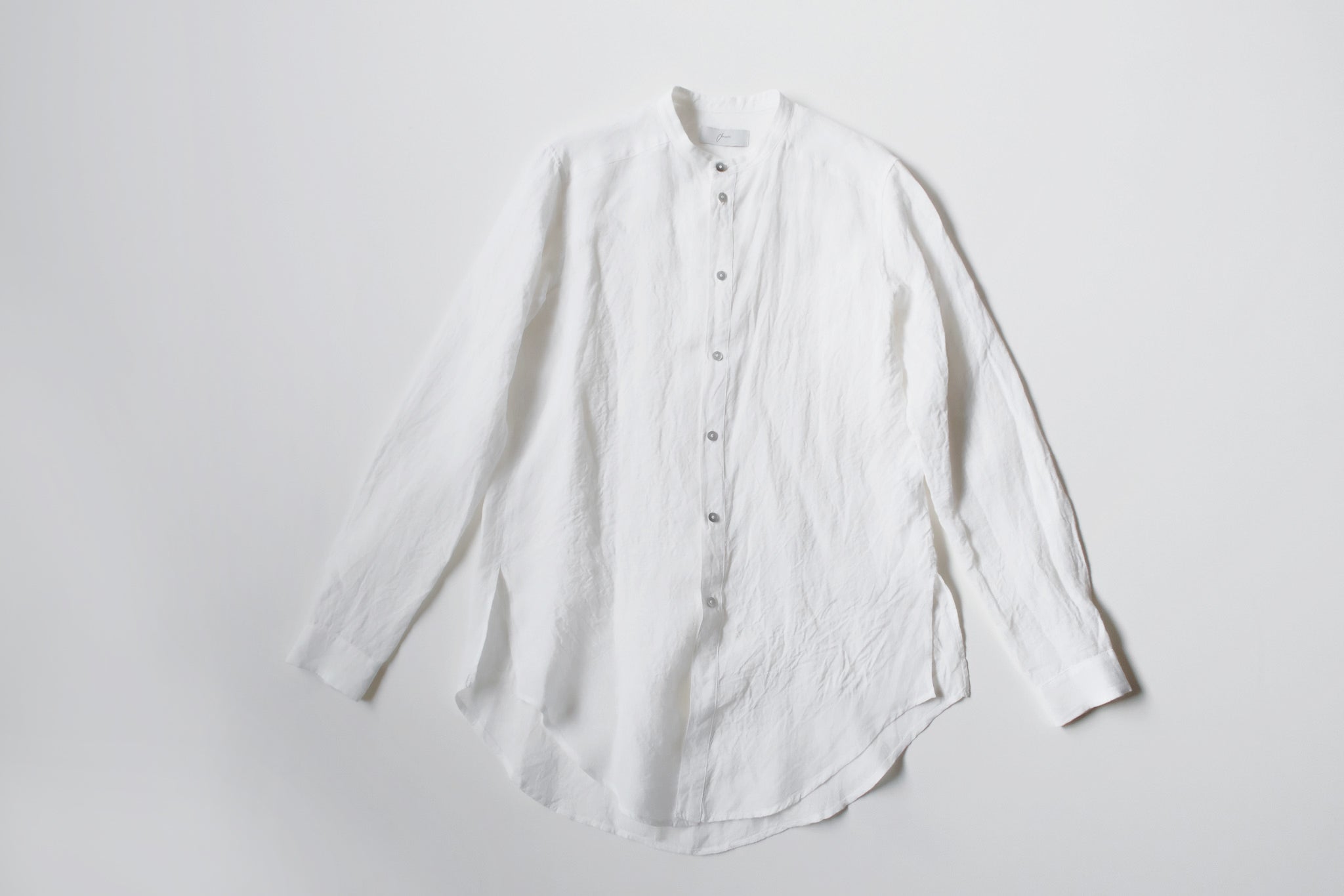 amachi. Side Slit Shirt - Off White