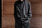 evan kinori　Big Shirt Two Worsted Wool Check