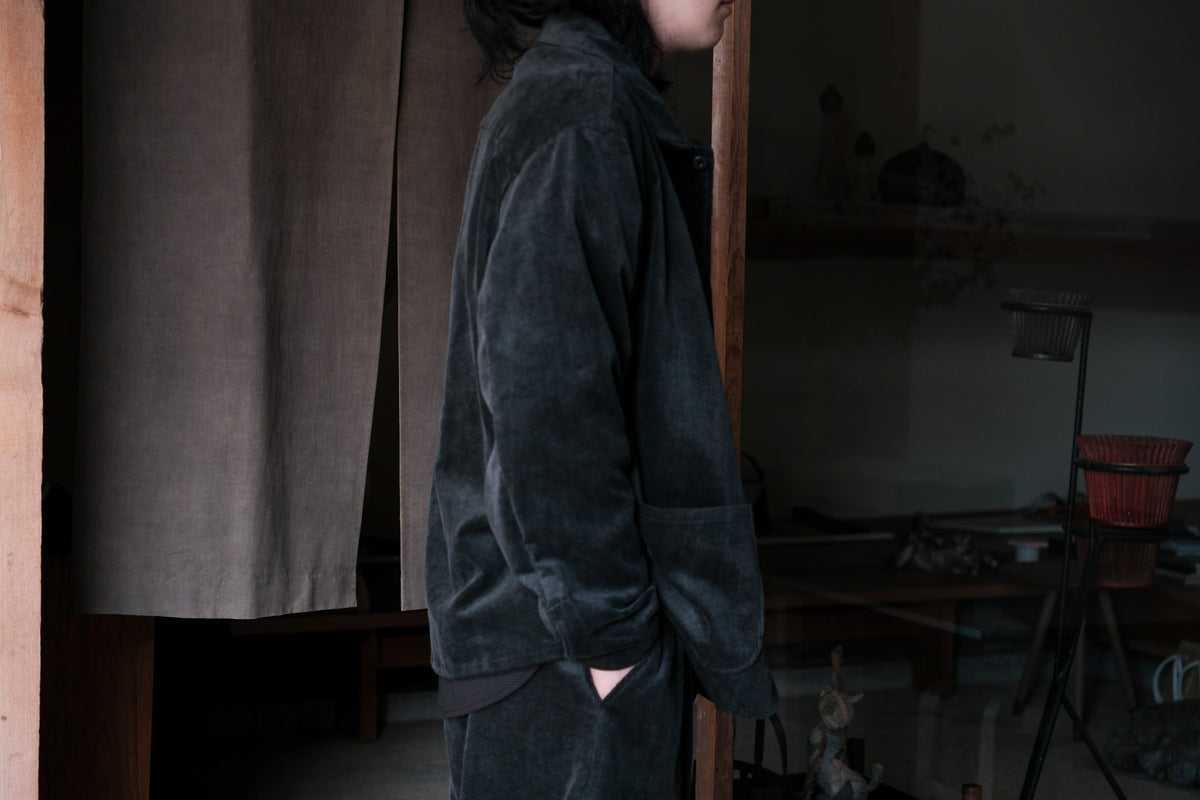 evan kinori　Three Pocket Jacket Cardon Dyed Corduroy