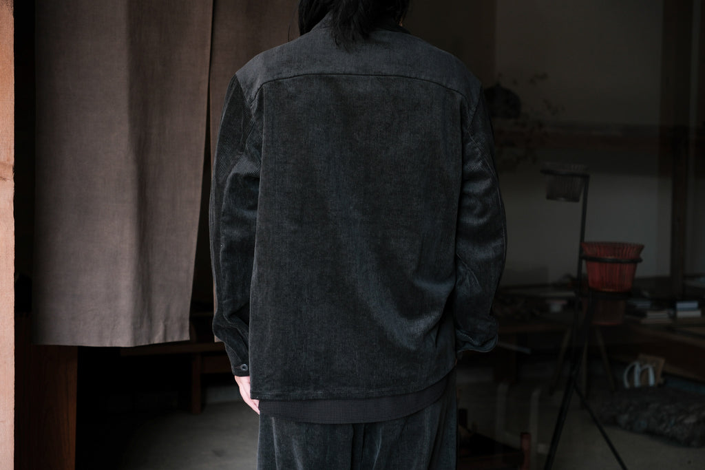 evan kinori　Three Pocket Jacket Cardon Dyed Corduroy