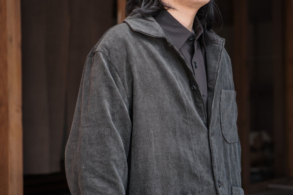 evan kinori　Three Pocket Jacket Cardon Dyed Corduroy