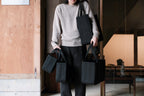CHACOLI　Frame tote  BLK