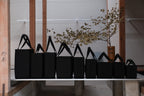 CHACOLI　Frame tote  BLK