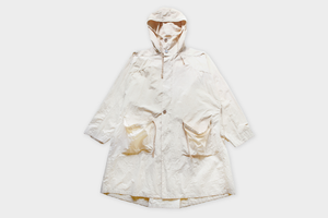 amachi. Fabric Forming Coat - Off White