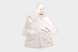 amachi. Fabric Forming Coat - Off White