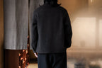 evan kinori　Three Pocket Jacket Brushed Wool Coating